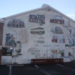 Mural painted on the side of the {PRACTICE_NAME} office building